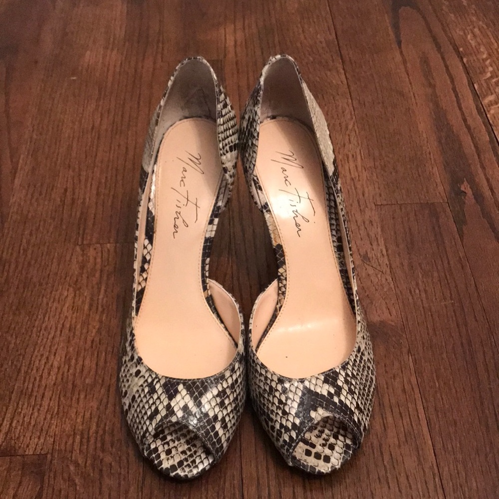 Marc Fisher, peep toe pumps